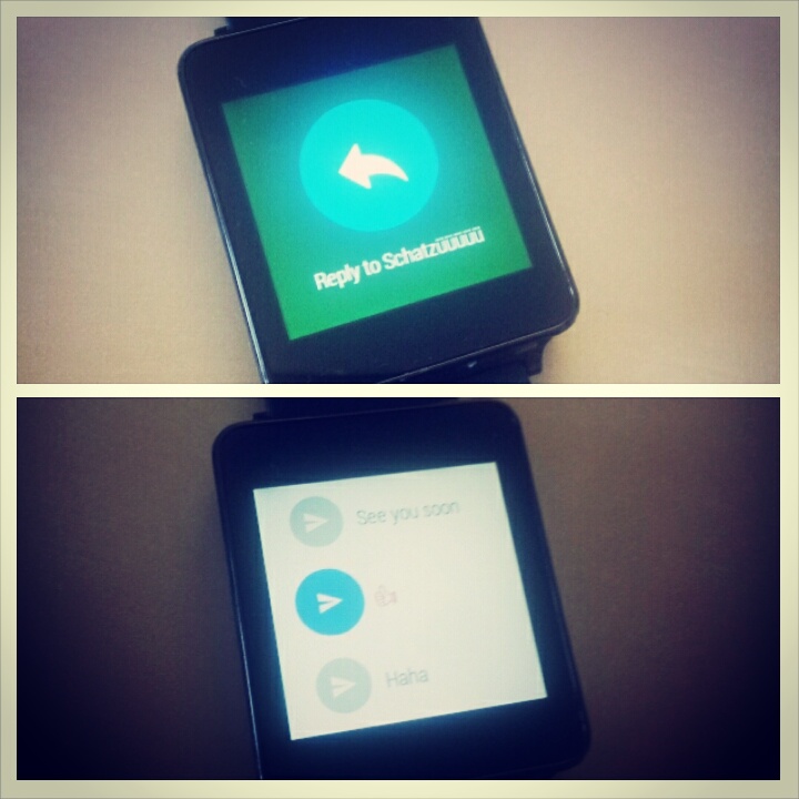 WhatsApp Beta Android Wear LG G Watch