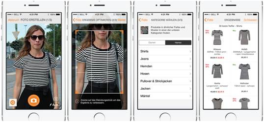 Zalando: Suchfunktion per Bilderkennung kommt