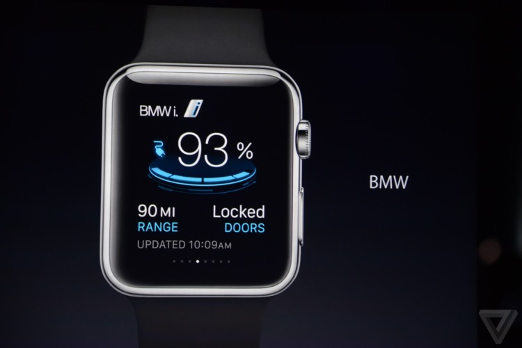 Apple Watch: BMW i-App zur Steuerung von i3 und i8