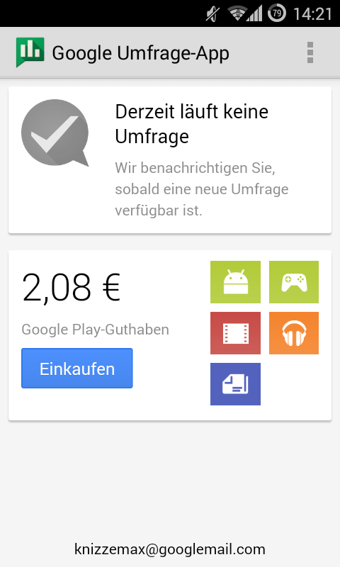 Google Rewards Screenshot
