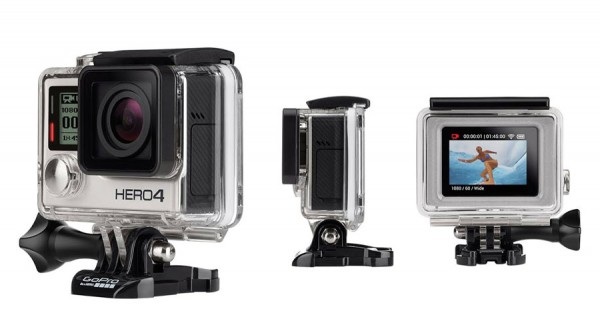 GoPro: Hero 4 Black / Silber und Einsteigermodell Hero vorgestellt