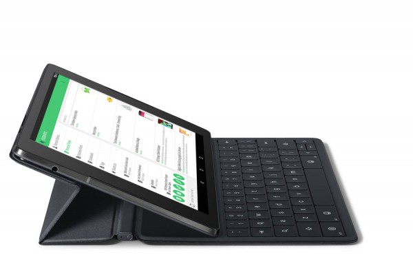 Nexus 9 inklusive Tastaturcover