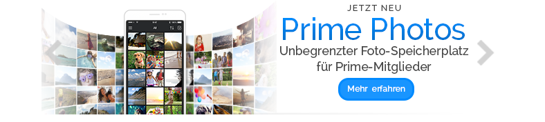 Amazon Prime: Unendlicher Fotospeicher in Deutschland verfügbar