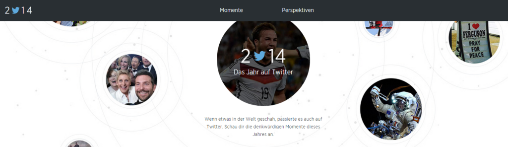 Das war 2014 auf Facebook, Twitter und YouTube