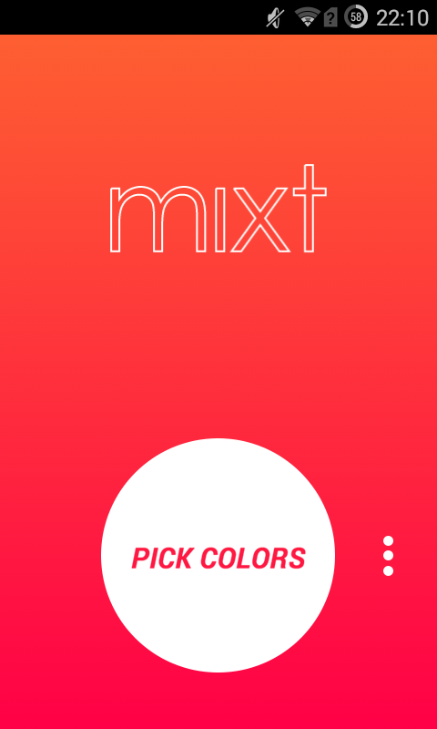 Mixt für Android: Schlichte Hintergründe mit Farbverläufen erstellen