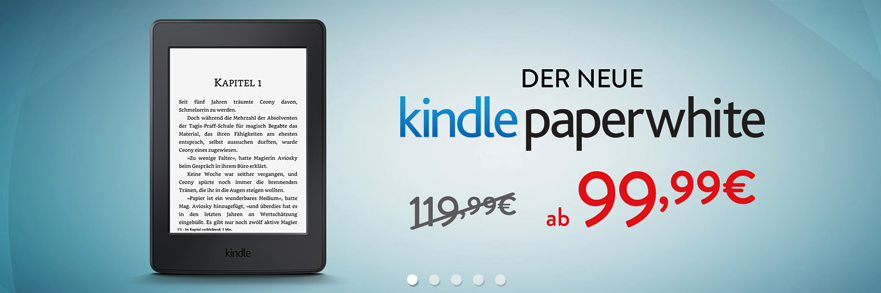 Deal: Amazon Kindle Paperwhite 20 Euro günstiger