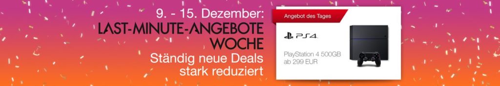 Amazon Last-Minute-Angebote-Woche: Tagesangebote vom 14.12.2015