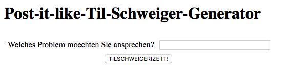 Der “Post-it-like-Til-Schweiger-Generator”