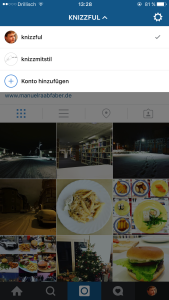 Instagram mit Multiaccount Unterstützung