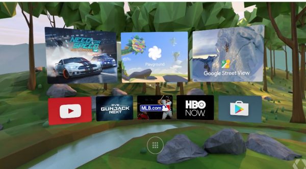 Google Daydream UI in Android N