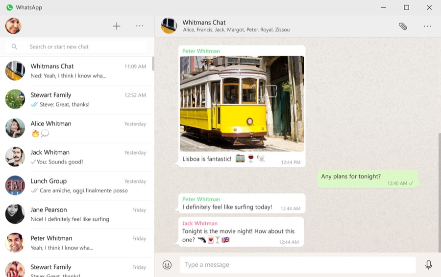 WhatsApp mit eigenem Client für Windows & OS X