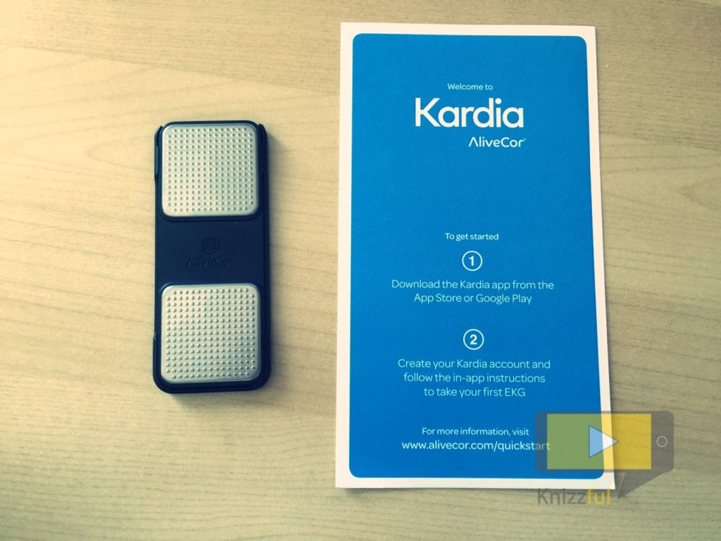 AliveCor Kardia Mobile - mobiles EKG (c) Knizzful