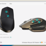 Logitech MX Master; Logitech Options (c) Knizzful