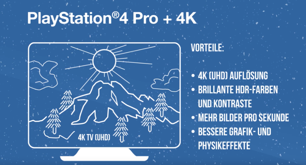 Sony PlayStation 4 Pro Vorteile