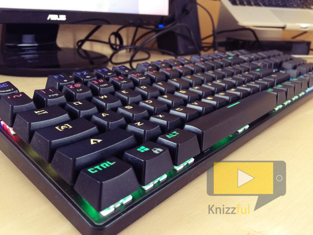 Aukey mechanische Gaming Tastatur - Knizzful