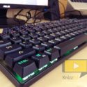 Aukey mechanische Gaming Tastatur - Knizzful