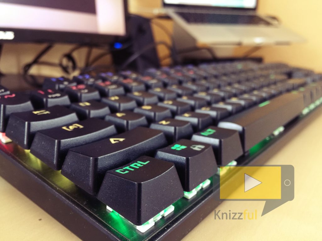 Aukey mechanische Gaming Tastatur - Knizzful