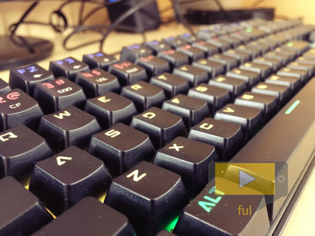 Aukey mechanische Gaming Tastatur - Knizzful