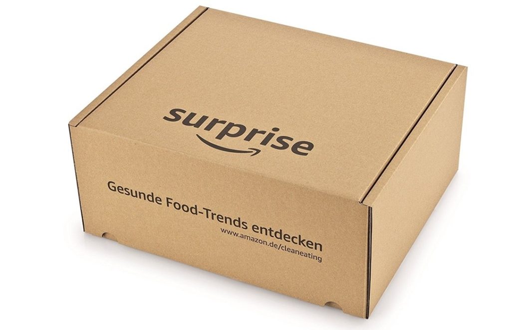 Amazon Surprise-Box mit Food-Trends