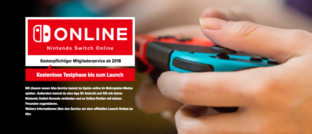 Nintendo Switch Online Service Deutschland