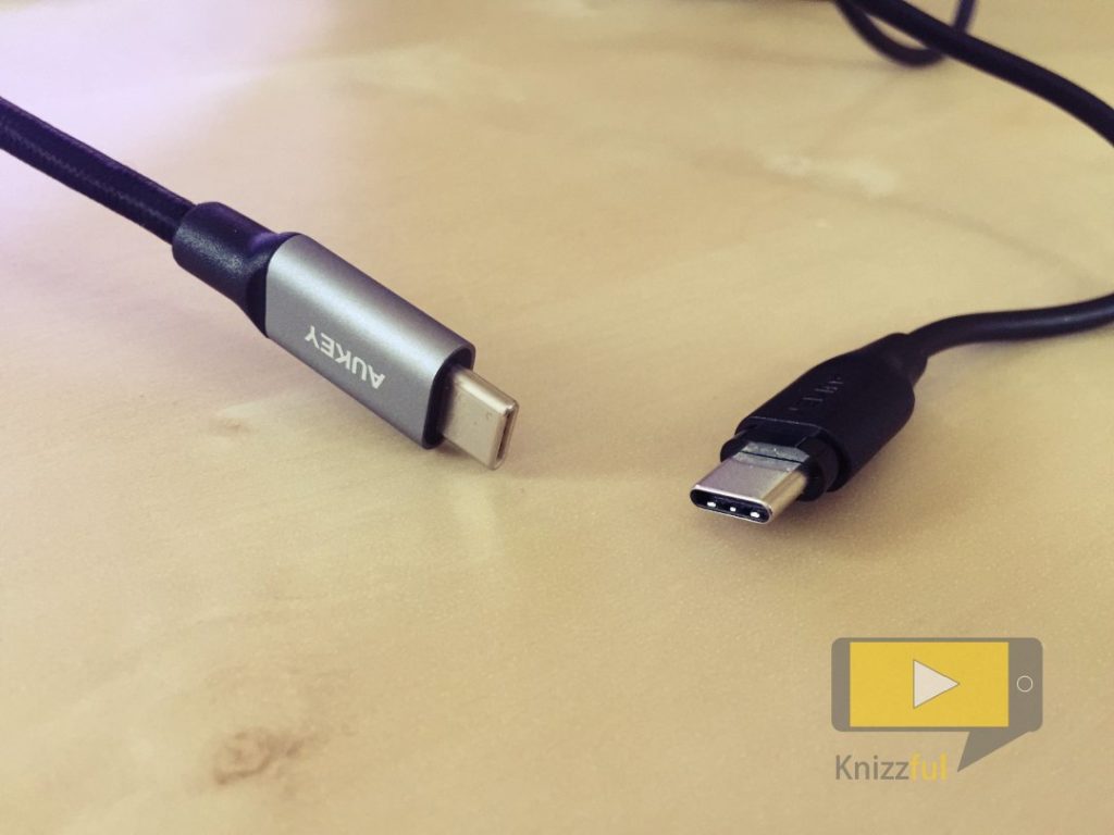 AUKEY USB-C-Kabel Testbericht / Review (c) Knizzful