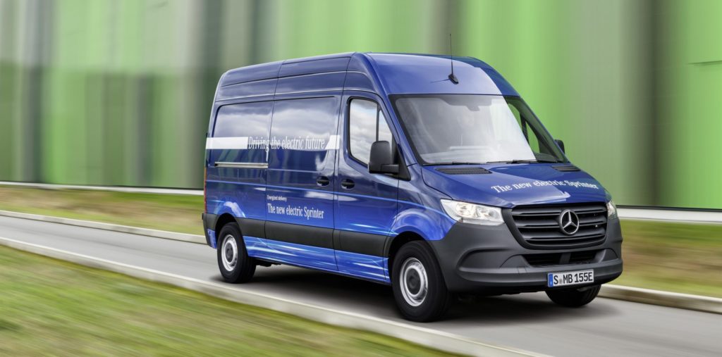 Mercedes-Benz: eSprinter für den Stadtverkehr vorgestellt