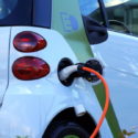 Elektroauto an der Ladestation