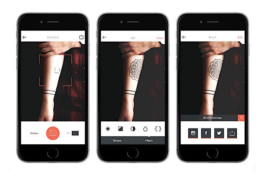 INKHUNTER Tattoo App