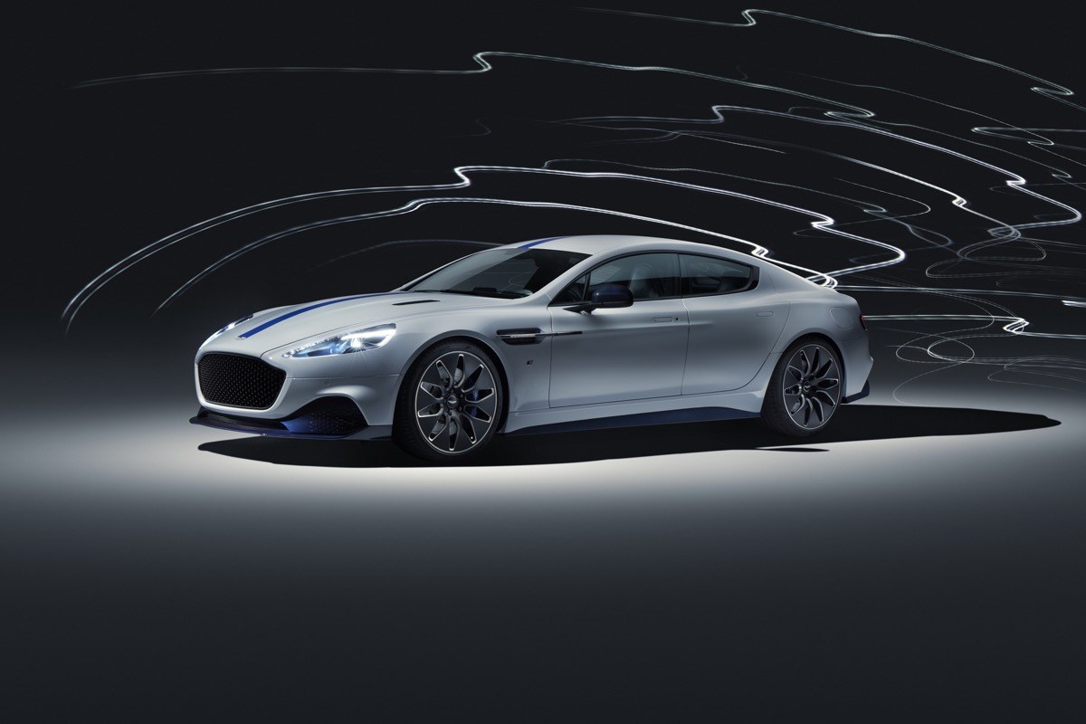 Rapid E: Aston Martin stellt E-Auto vor