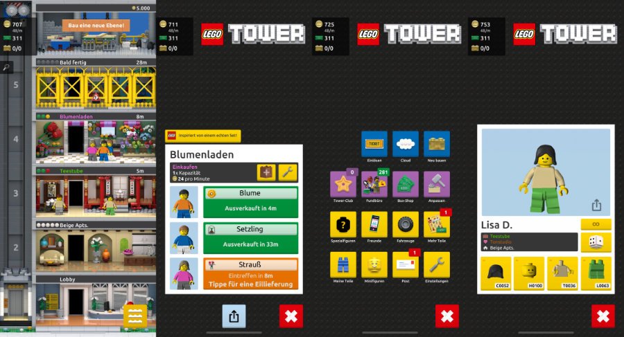 Lego Tower: Tiny Tower im Legogewand startet