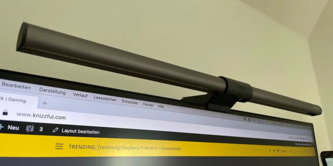 BenQ ScreenBar Halo: Monitor-Lampe im Test