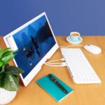 Raspberry Pi 500 inkl. Monitor - Desktop Setup
