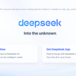 DeepSeek Website Screenshot